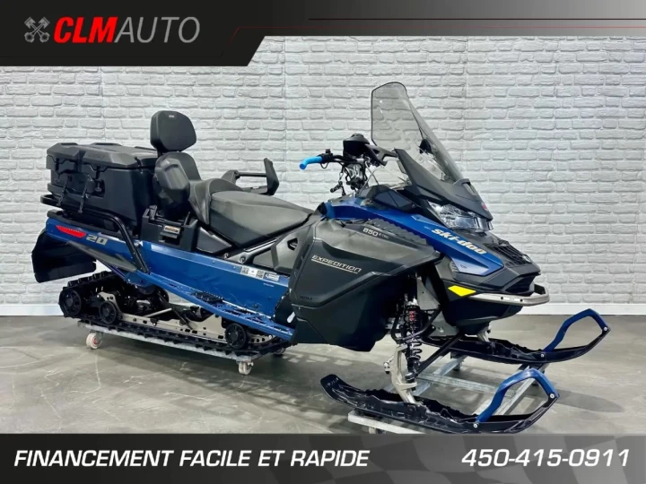 2025 BRP SKI-DOO EXPEDITION S.E 850 E-TEC EFI WT-WIDE TRACK 154'' X 20'' + 1809 KM SEULEMENT + BANC PASSAGER + COFFRE LINQ + RARE & A1 