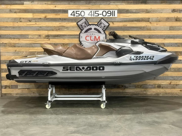 2019 BRP SEA-DOO GTX LIMITED 300 HP + IBR + VTS + AUDIO PREMIUM + 114 HR + 3 PASSAGERS + RARE & A1 