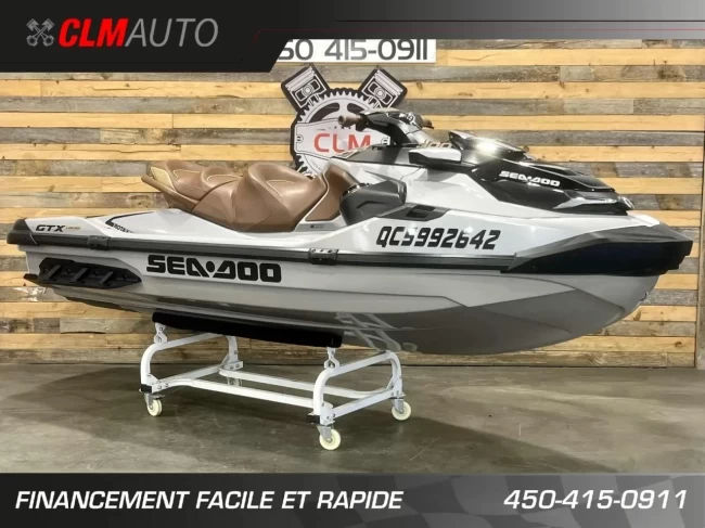 BRP SEA-DOO GTX LIMITED 300 HP + IBR + VTS + AUDIO PREMIUM + 114 HR + 3 PASSAGERS + RARE & A1 - 2019