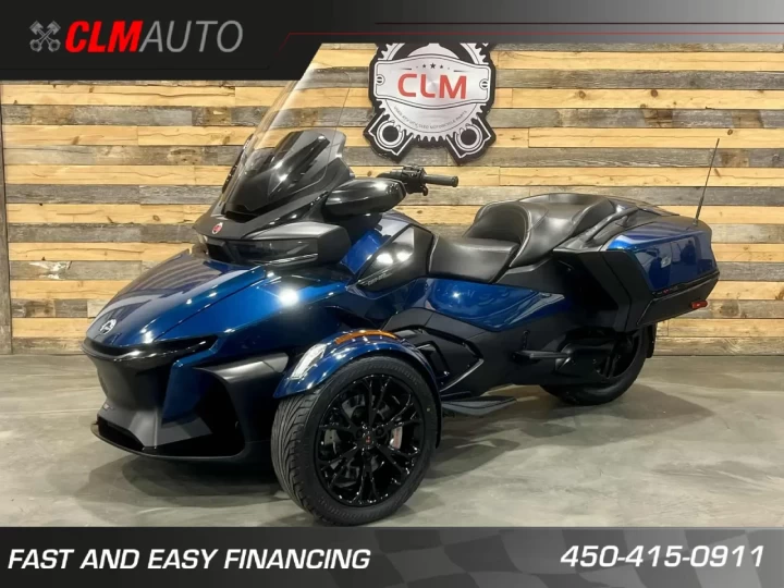 2022 BRP CAN-AM SPYDER RT SE-6 (SEMI-AUTOMATIQUE) AVEC 55901 KM + MODELE & COULEUR RARE + CONDITION A1 