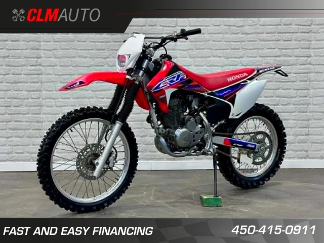 HONDA CRF 230F + DEMAREUR ELECTRIQUE + 4 TEMPS + MX - MOTOCROSS - TRAIL + RARE & A1  2027