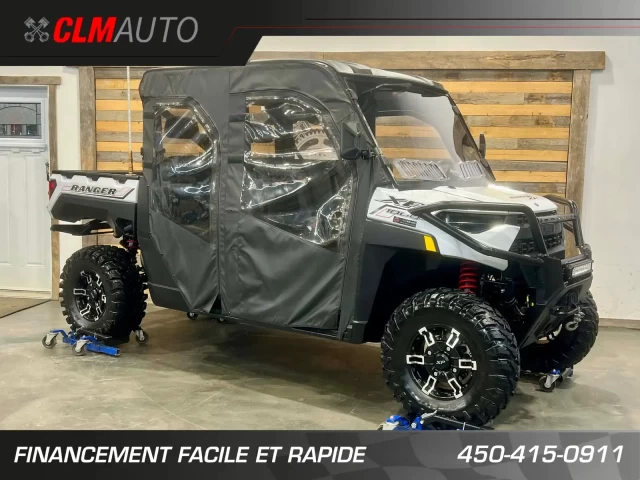 POLARIS RANGER CREW XP 1000 EDITION TRAIL BOSS + 4X4 + DPS + 5795 KM + 6 PASSAGERS + TOUTE ÉQUIPÉE + A1  2021