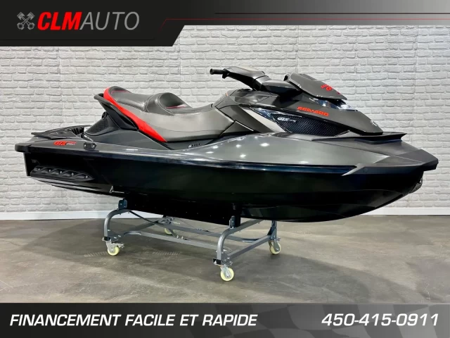 BRP SEA-DOO GTX LIMITED 260 HP I.S = SUSPENSION INTELLIGENTE + IBR + VTS + SEULEMENT 136 HR + 3 PASSAGERS + RARE & A1  2013