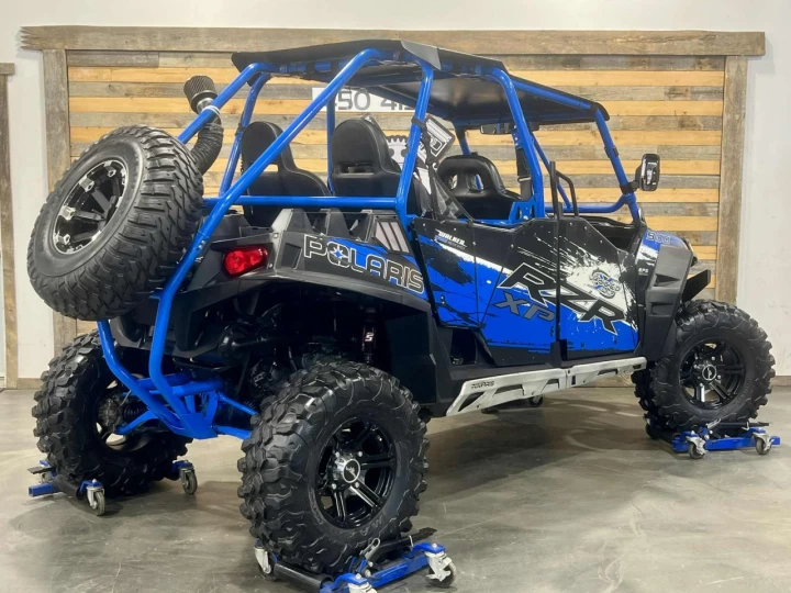 2013 POLARIS RZR4 XP 900 EFI EDITION SPECIALE JAGGED X RACING + 4X4 + EPS + 4 PASSAGERS 