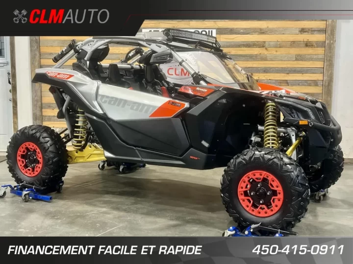 2020 BRP CAN-AM MAVERICK X3 X-RS TURBO ''RR'' 195 HP + 4X4 + DPS + 72 POUCES + RARE 