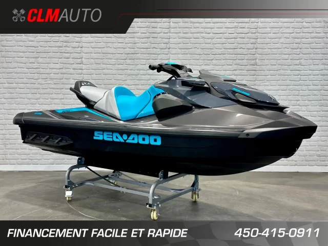BRP SEA-DOO GTR 230 H.P + IBR + VTS + AUDIO PREMIUM + 3 PASSAGERS + SEULEMENT 4 HR + RARE & A1  2026