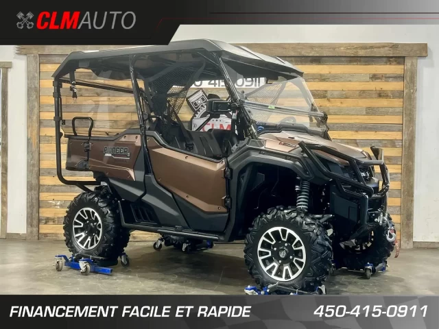 HONDA PIONEER-5 1000 LIMITED EDITION + 4X4 + EPS + FOX + 5 PASSAGERS + 2447 KM SEULEMENT  2020