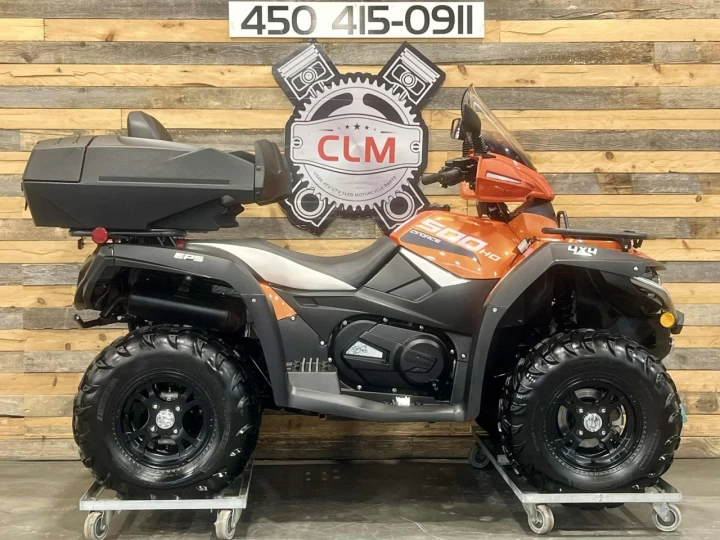 2020 CF MOTO C-FORCE 500 EFI H.O TOURING + 4X4 + EPS + SEULEMENT 1478 KM + COULEUR RARE & IMPECCABLE A1 