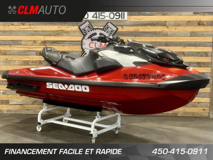 2024 BRP SEA-DOO RXP-X 300 H.P + IBR + VTS + AUDIO PREMIUM + SEULEMENT 7 HR + BANC 1 & 2 PASSAGER + RARE & A1 