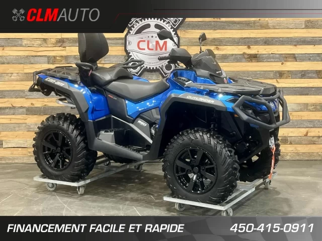 BRP CAN-AM OUTLANDER MAX 850 XT + D.P.S + 4X4 + SEULEMENT 199 KM + IMPECABLE A1  2023