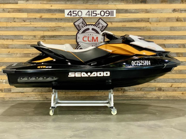 2013 BRP SEA-DOO GTS 215 H.P + IBR + VTS + 3 PASSAGERS + SEULLEMENT 95 HR 