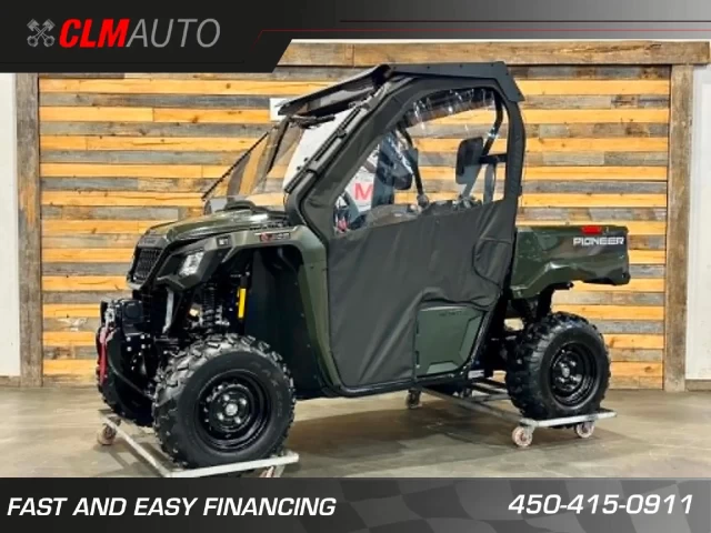 HONDA PIONEER 520 4WD + CABINE FERMÉ + PLUSIEURS OPTIONS $$$ + RARE & A1  2026
