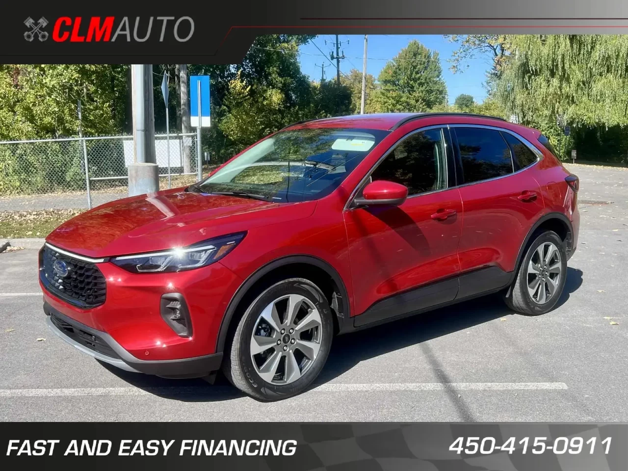 2024 FORD ESCAPE PLATINUM AWD + ECOSPORT 2.0L TURBO + GARANTIE FORD + CONDITION A1  Main Image