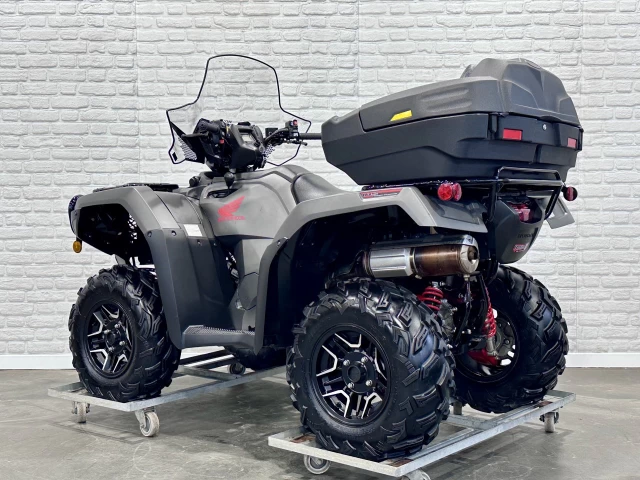 HONDA TRX FOREMAN RUBICON 500 DELUXE + 4WD + POWER STEERING + SEULEMENT 790 KM + IMPECCABLE & RARE  2019