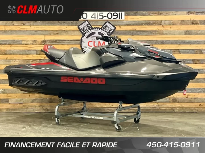 2026 BRP SEA-DOO GTR-X 300 HP + IBR + VTS + AUDIO PREMIUM + 3 PASSAGERS + 4 HR SEULEMENT + GARANTIE + RARE & A1 