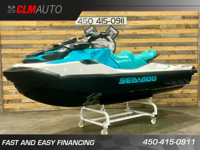 BRP SEA-DOO GTX PRO 130 H.P + I.B.R + 3 PASSAGERS + PEU D'HEURES + RARE & A1  2022