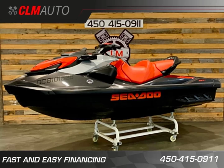 2022 BRP SEA-DOO GTI S.E-SPECIAL EDITION + IBR + VTS + AUDIO PREMIUM + 3 PASSAGERS + SEULEMENT 92 HR 