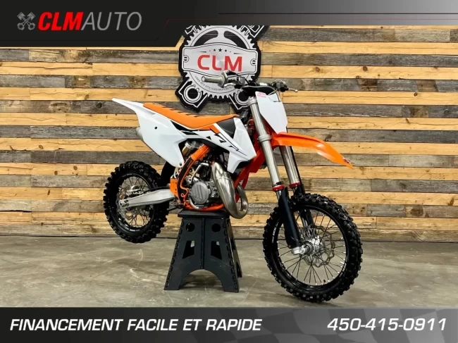 KTM 85 SX MX-MOTOCROSS / ROUE 14'' & 17'' + SEULEMENT 35 HR + RARE & A1 - 2022