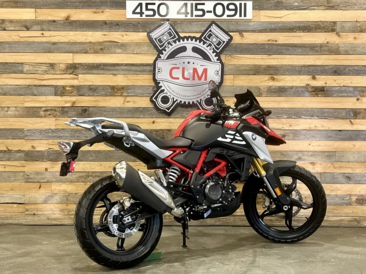 2024 BMW G310 GS EDITION RALLYE + ABS + SEULEMENT 888 KM + RARE & IMPECCABLE A1 