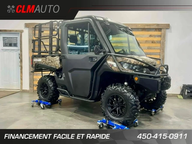BRP CAN-AM DEFENDER CAB XT HD-10 + DPS + 4WD + CABINE + CHAUFFAGE + 2802 KM + RARE  2016