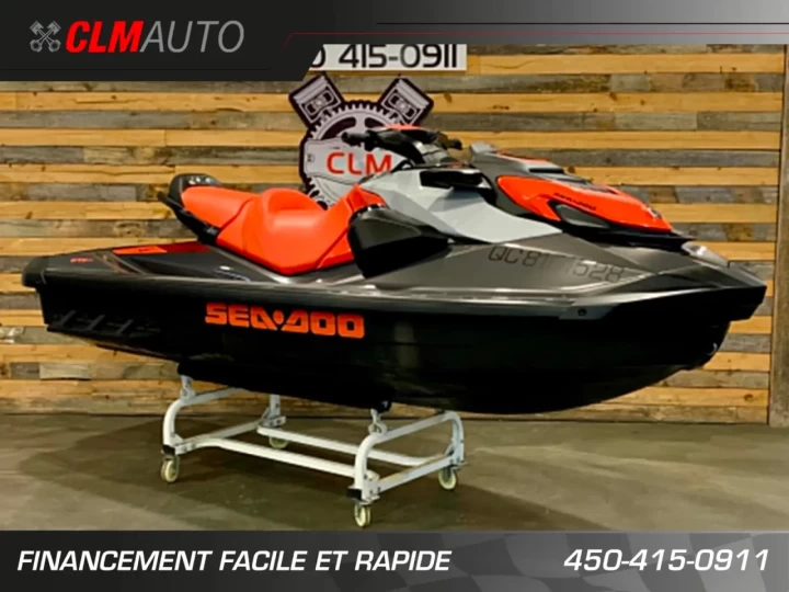 2022 BRP SEA-DOO GTI S.E-SPECIAL EDITION + IBR + VTS + AUDIO PREMIUM + 3 PASSAGERS + SEULEMENT 92 HR 