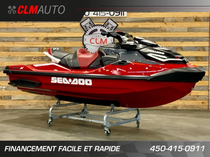 2024 BRP SEA-DOO RXT-X 325 H.P + IBR + VTS + AUDIO PREMIUM + 3 PASSAGERS + 43 HR + RARE & CONDITION A1 