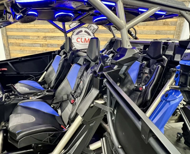 2023 BRP CAN-AM MAVERICK MAX X3 X-RS TURBO ''RR'' 200 H.P + DPS + 4X4 + 72'' + SMART SHOX + TOIT AUDIO + SEULEMENT 1509 KM 