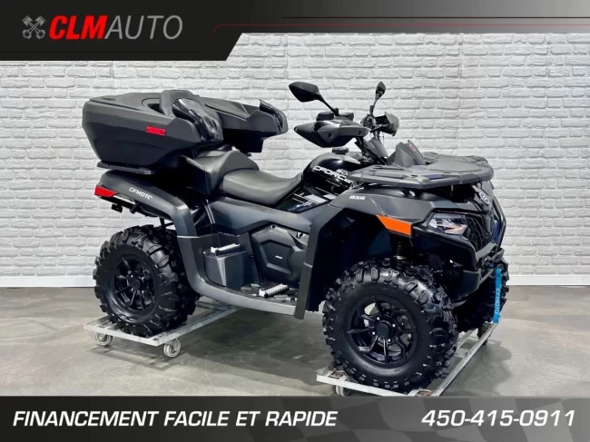 CF MOTO C-FORCE 600 EFI TOURING + EPS + 4WD + SEULEMENT 136 KM + GARANTIE 2030 + RARE & IMPECCABLE A1 - 2025