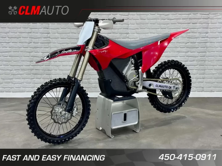 2026 STARK FUTURE VARG 1..2 MX ALPHA 80 H.P + 100% VE-MOTOCROSS ELECTRIQUE + UNITÉ DÉMO 70 HR + GARANTIE 2028 + RARE & A1 