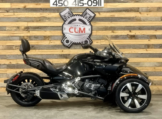 BRP CAN-AM SPYDER F3-S + SE-6 (SEMI-AUTOMATIQUE) + SEULEMENT 28382 KM + CONDITION A1  2015
