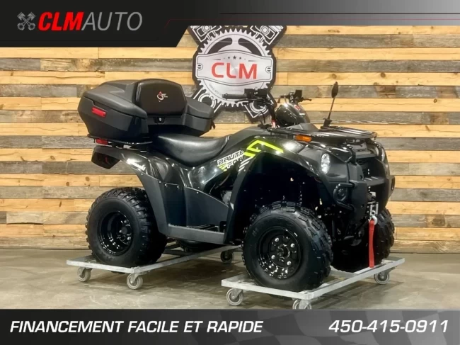 KAWASAKI BRUTE FORCE 300 / KVF 300 / RWD / SEULEMENT 1467 KM + BINE ÉQUIPÉE - 2022