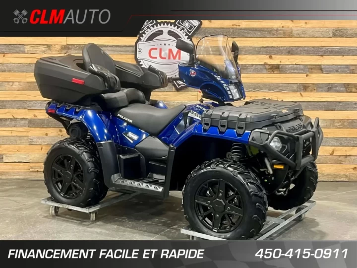 2021 POLARIS SPORTSMAN TOURING 850 H.O + 4X4 + E.P.S + BAS KM 6073 KM + RARE & CONDITION A1 