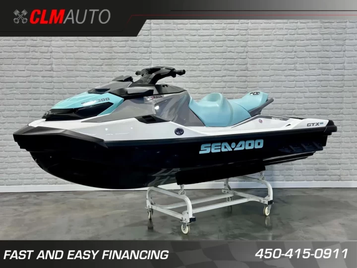 2024 BRP SEA-DOO GTX PRO HD - HEAVY DUTY 130 H.P @ 170 H.P + SEULEMENT 11 HR + 3 PASSAGERS + RARE & A1 