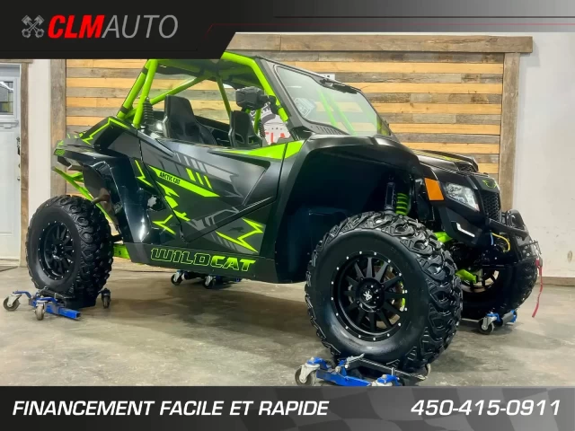 ARCTIC CAT / TEXTRON OFF-ROAD WILDCAT 1000 XX EFI + 4X4 + EPS + SEULEMENT 3662 KM + FOX QS3  2023