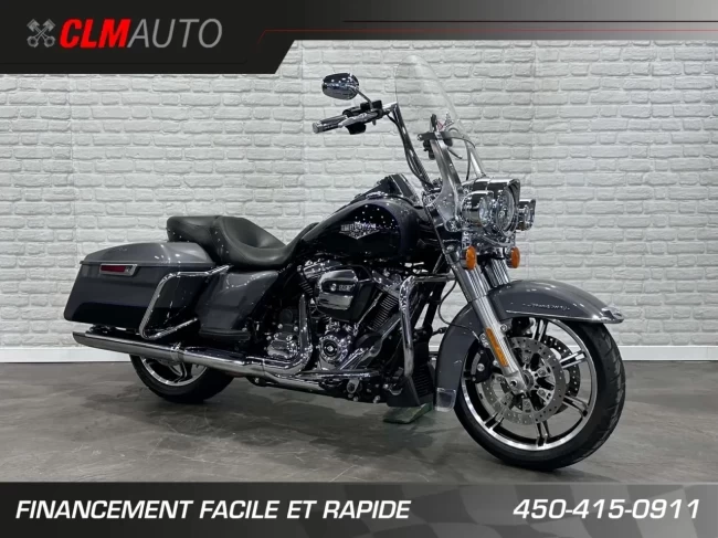 HARLEY DAVIDSON FLHR ROAD KING 107 p.c = 1746 cc EFI + SEULEMENT 29173 KM + RARE & A1 - 2022
