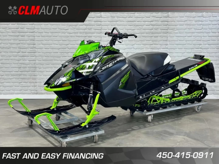 2019 ARCTIC CAT M8000 CTEC2 SNO-PRO 153'' X 3'' + FOX FLOAT3 + DEMAREUR ELECTRIQUE + 2363 KM + RARE & A1 