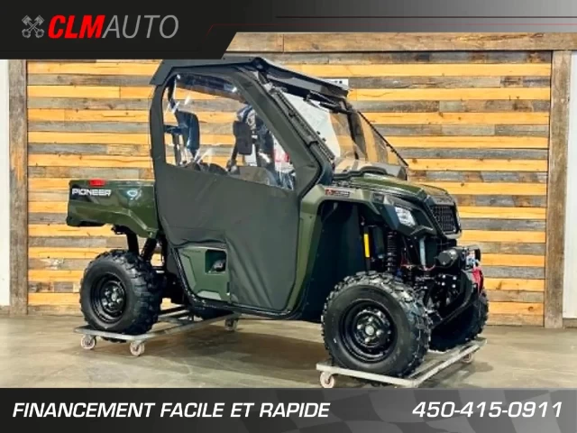 HONDA PIONEER 520 4WD + CABINE FERMÉ + PLUSIEURS OPTIONS $$$ + RARE & A1  2026