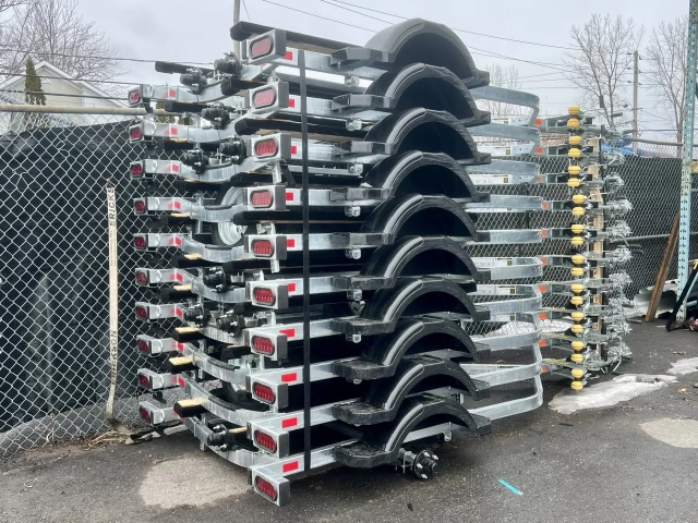 REMEQ REMORQUE A MOTOMARINE NEUVE SIMPLE GALVANISÉ + JACK  2026