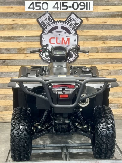 2019 SUZUKI KING QUAND AXI + 4X4 + EPS + 6758 KM + NOIR SATIN + RARE & A1 