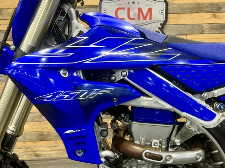 2022 YAMAHA YZ 450F EFI + 4 TEMPS + SEULEMENT 39 HR + MX-MOTOCROSS-ENDURO + RARE & A1 