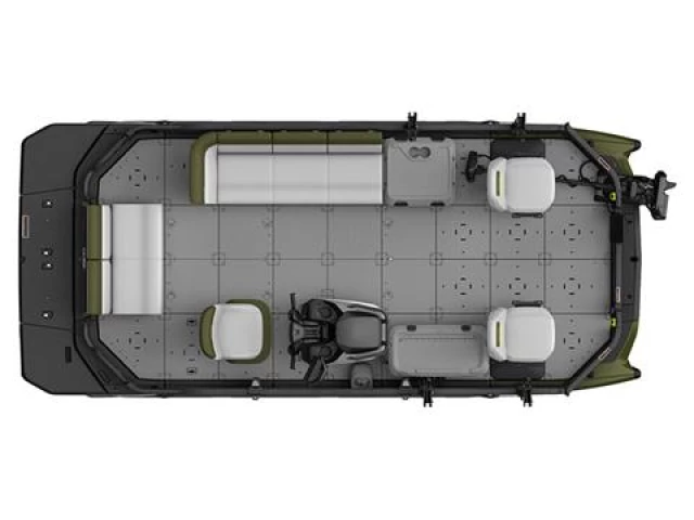BRP SEA-DOO SWITCH 18' EDITION FISH 170 H.P + IBR + IDF + AUDIO + GPS + TOIT BIMINI + REMORQUE + SEULEMENT 4 HR  2025