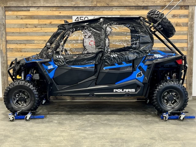 POLARIS RZR4 900 EFI + 4X4 + E.P.S + 4 PASSAGERS + SEULEMENT 5012 KM + CONDITION A1  2017