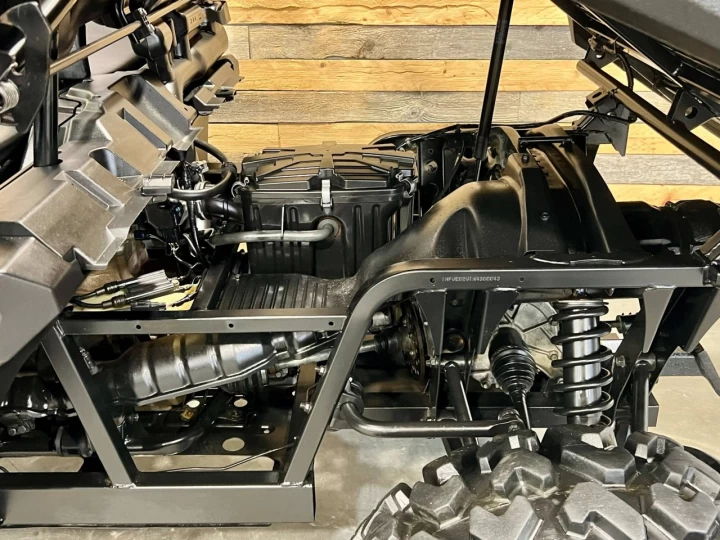 2017 HONDA PIONEER 700 DELUXE EFI + EPS + 4X4 + MAGS + TREUIL + TOUT NOIR 