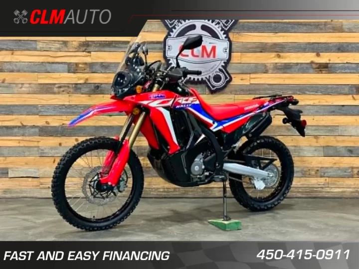 2024 HONDA CRF 300L EFI EDITION RALLY A.B.S + SEULEMENT 131 KM + RARE & A1 