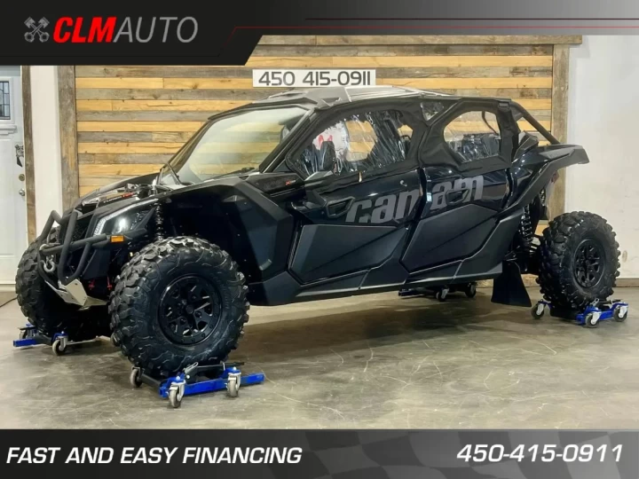2024 BRP CAN-AM MAVERICK MAX X3 X-DS TURBO RR 200 HP + 4X4 + DPS + FOX + PLUSIEURS OPTIONS $$$ 
