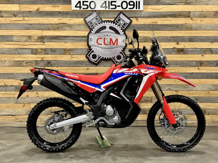 2024 HONDA CRF 300L EFI EDITION RALLY A.B.S + SEULEMENT 131 KM + RARE & A1 