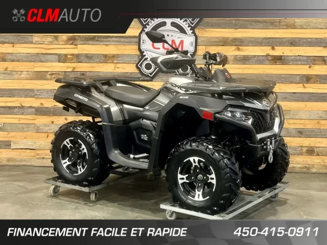 CF MOTO C-FORCE 600 LX + 4X4 + EPS + SEULEMENT 947 KM + GARANTIE 2027 + RARE & A1 - 2022