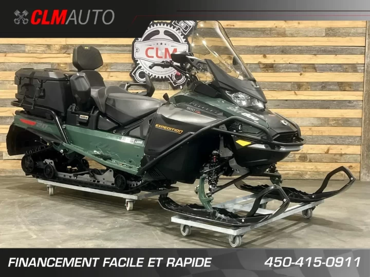 2023 BRP SKI-DOO EXPEDITION S.E 900 ACE EFI TURBO 130 H.P ITC WT-WIDE TRACK 154 X 20 + BANC DOUBLE + COFFRE LINQ + 4303 KM 