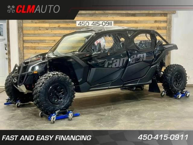 BRP CAN-AM MAVERICK MAX X3 X-DS TURBO RR 200 HP + 4X4 + DPS + FOX + PLUSIEURS OPTIONS $$$  2024