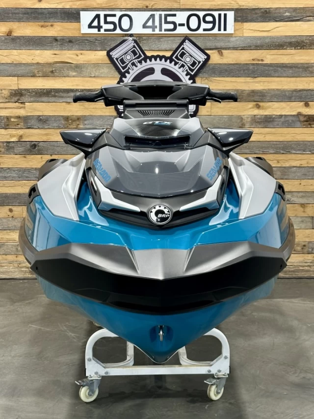 BRP SEA-DOO GTX LIMITED 325 HP + IBR + VTS + IDF + AUDIO + ECRAN 10'' + 3 PASSAGGERS + SEULEMENT 4 HR + COULEUR RARE & A1  2025